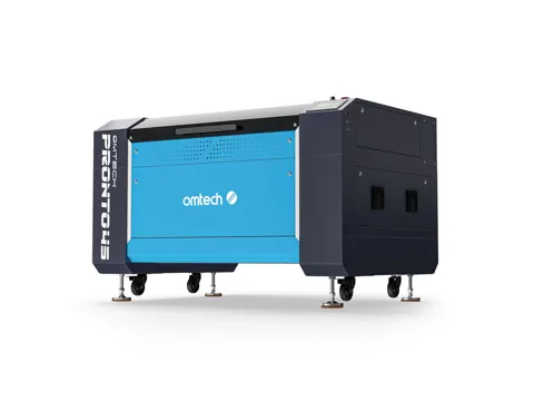 100W CO2 laser (OMTech shown)