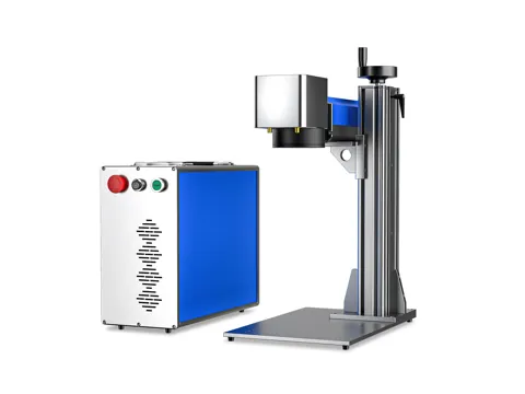 30W fiber galvo laser (OMTech shown)